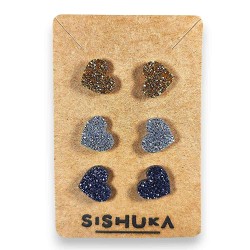 Pack Corazón Glitter