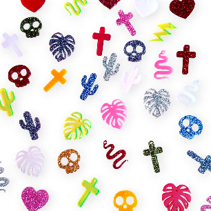 Pendientes de metacrilato en diseños varios y ligeros 